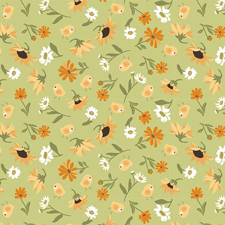 CHICKENS IN THE MEADOW   